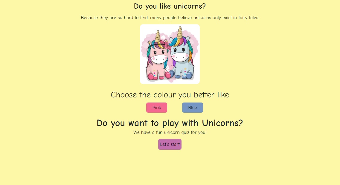 unicorn quiz