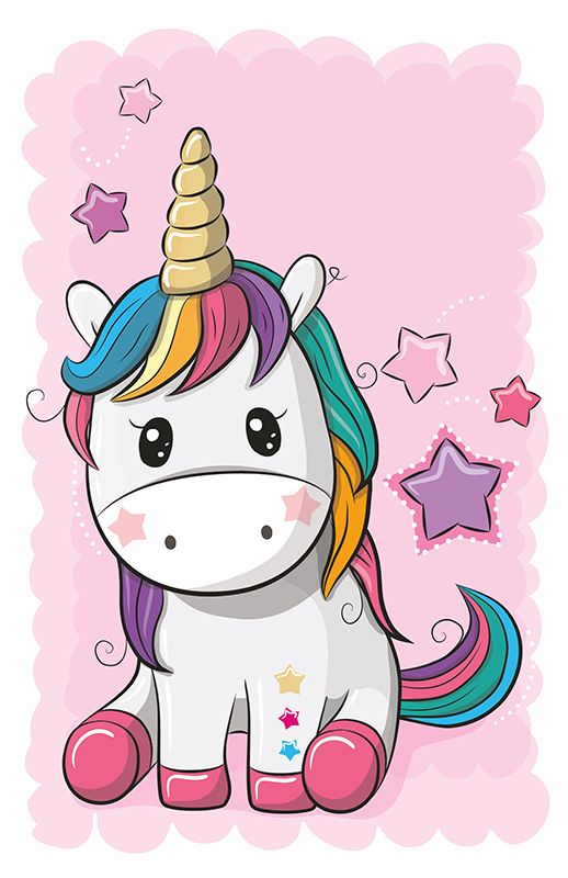 one cute unicorn