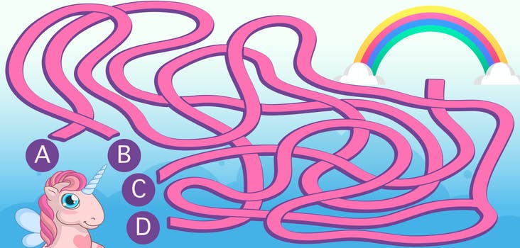 unicorn and rainbow