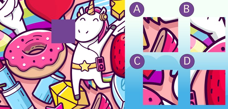 unicorn and rainbow